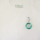 Ceas pentru doctori, cu clip-on, Lotus, turcoaz