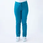 Costum medical Lotus Flex, stretch, turcoaz inchis, TRS-JK1 TRS-SP9