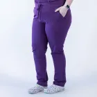 Costum medical Lotus Flex, stretch, wine, TRS-JK1 TRS-SP9
