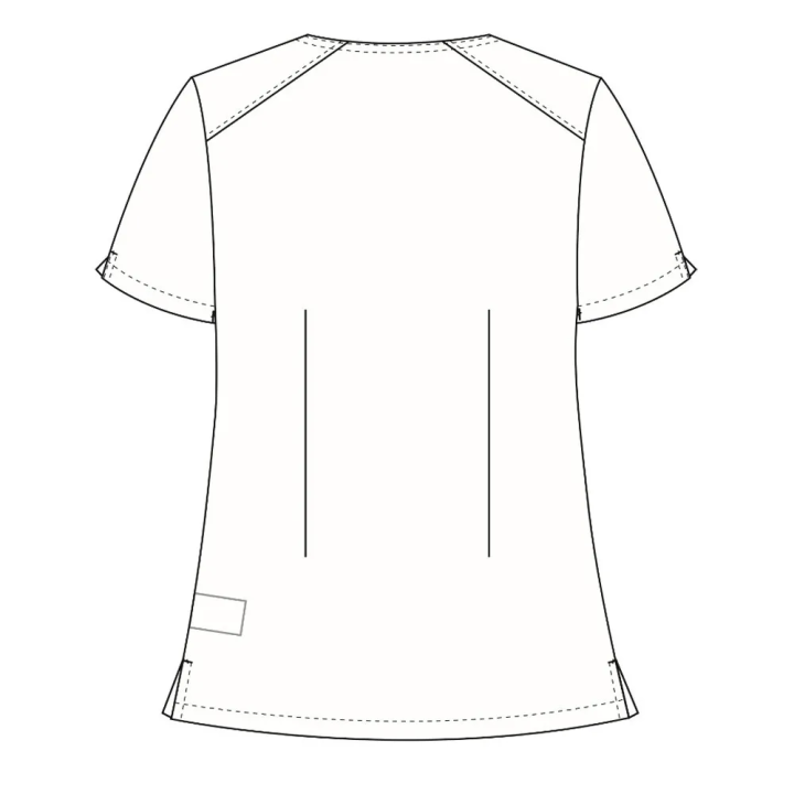 Bluza medicala Lotus Flex, stretch, albastru ciel, TRS-JK1 - imagine 6