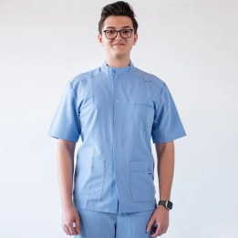 Bluza medicala cu capse