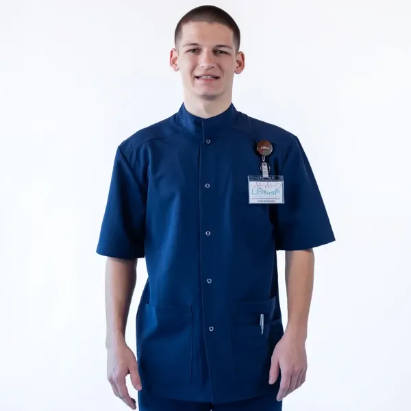 Bluza medicala cu capse