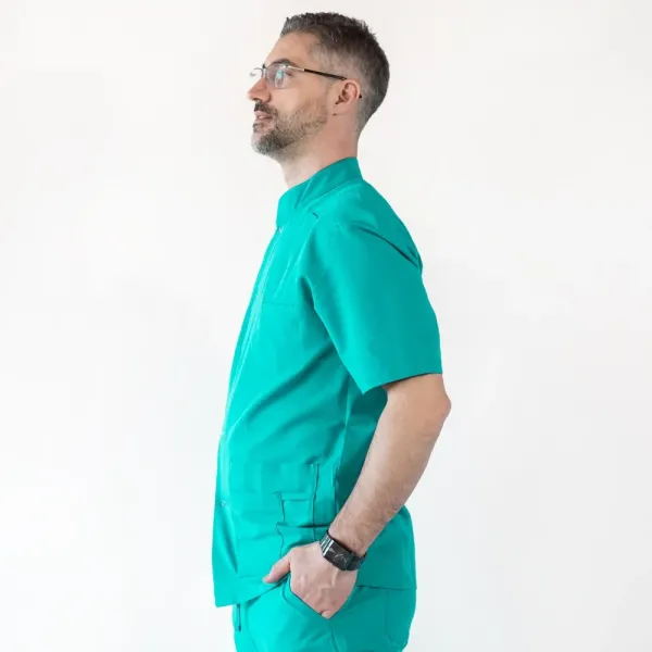 Costum medical Lotus Flex, stretch, aqua, TRS-JK7 TRS-SP9