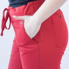 Costum medical Lotus Flex, stretch, rosu, TRS-NP16 TRS-SP9