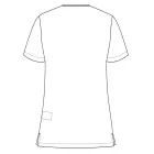 Bluza medicala Lotus Flex, stretch, aqua, TRS-NP16