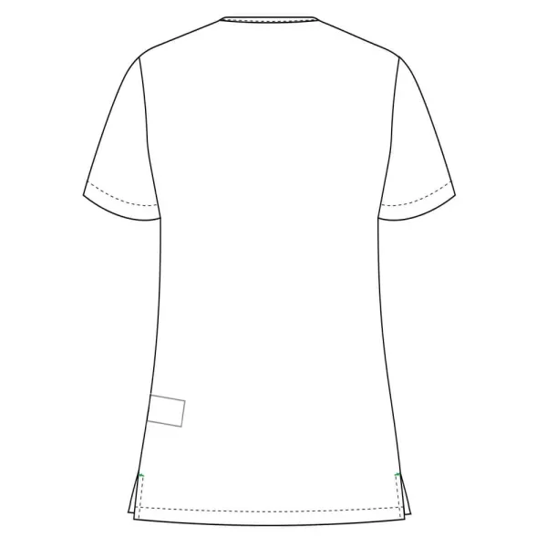 Bluza medicala Lotus Flex, stretch, visiniu, TRS-NP16