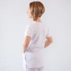Costum medical Lotus Flex, stretch, alb, TRS-NP24 TRS-SP9