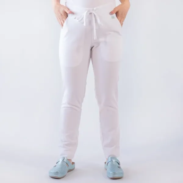 Costum medical Lotus Flex, stretch, alb, TRS-NP24 TRS-SP9