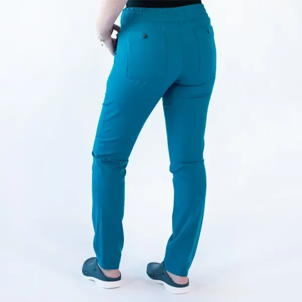 Costum medical Lotus Flex, stretch, turcoaz inchis, TRS-NP24 TRS-SP9