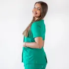 Costum medical Lotus Flex, stretch, verde chirurgical, TRS-JK8 TRS-SP9