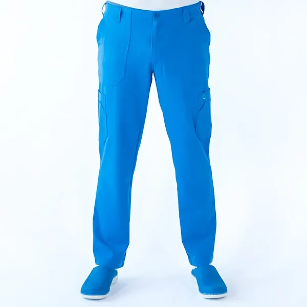 Costum medical Lotus Flex, stretch, albastru royal, TRS-KH1 TRS-KH2
