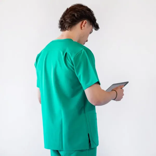 Costum medical Lotus Flex, stretch, verde chirurgical, TRS-KH1 TRS-KH2