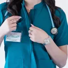Costum medical Lotus Flex, stretch, turcoaz inchis, TRS-JK8 TRS-SP4-V3