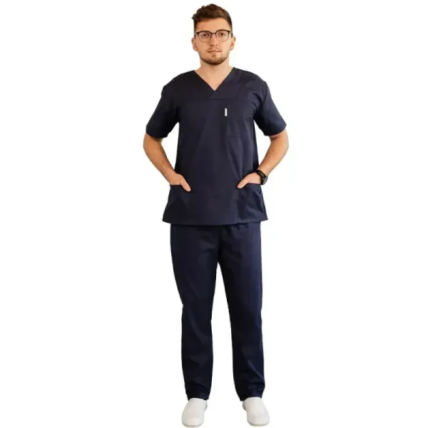 Costum medical Lotus 3, CVC, bleumarin