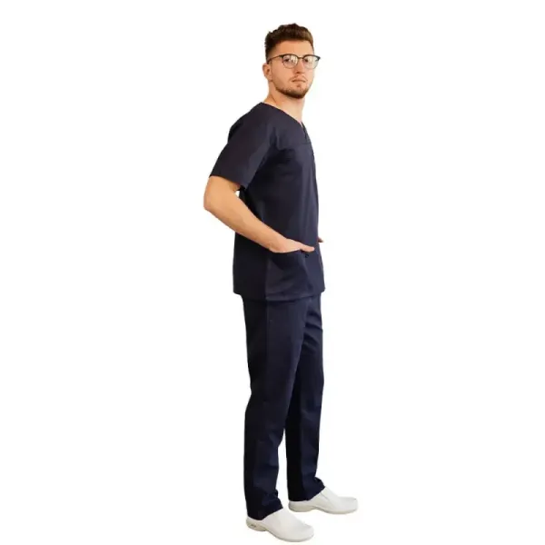 Costum medical Lotus 3, CVC, bleumarin