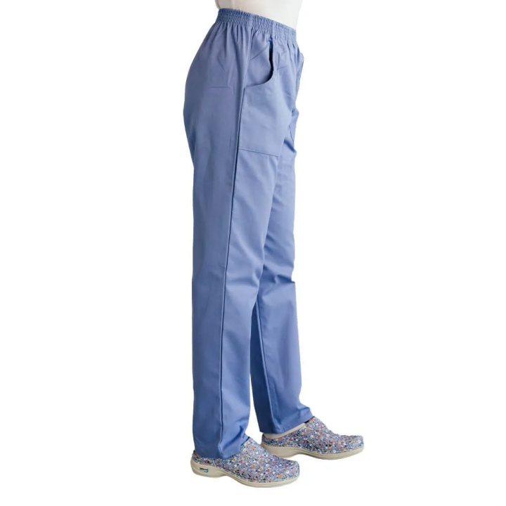 Costum medical Lotus 2, Basic 2, albastru ciel - imagine 2