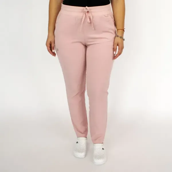 Costum medical Lotus Flex, stretch, roz prafuit, RTS-NP24 RTS-SP3