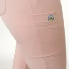 Costum medical Lotus Flex, stretch, roz prafuit, RTS-NP24 RTS-SP3