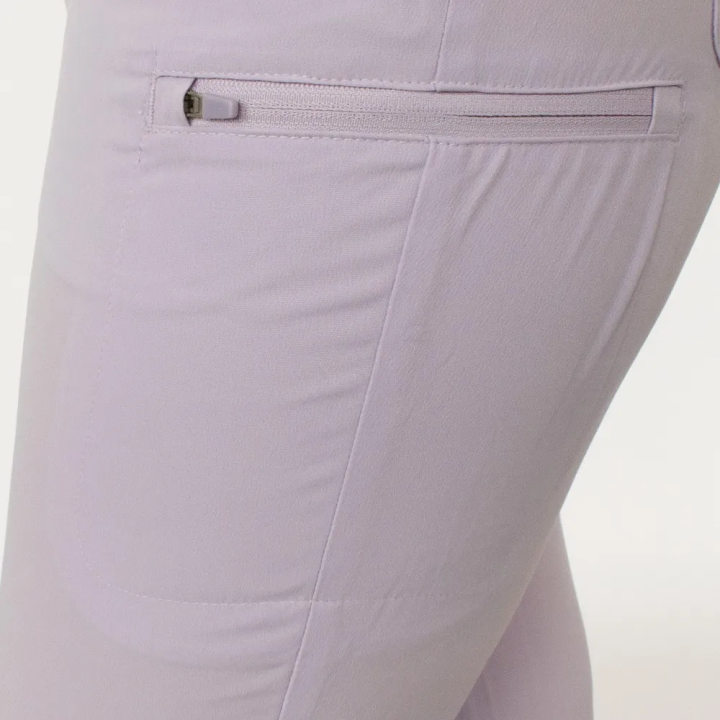 Pantaloni medicali Lotus Flex, stretch, cu snur, mov deschis, RTS-SP3 - imagine 6