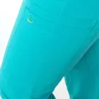 Pantaloni medicali Lotus Flex, stretch, cu elastic si snur, aqua, RTS-SP6