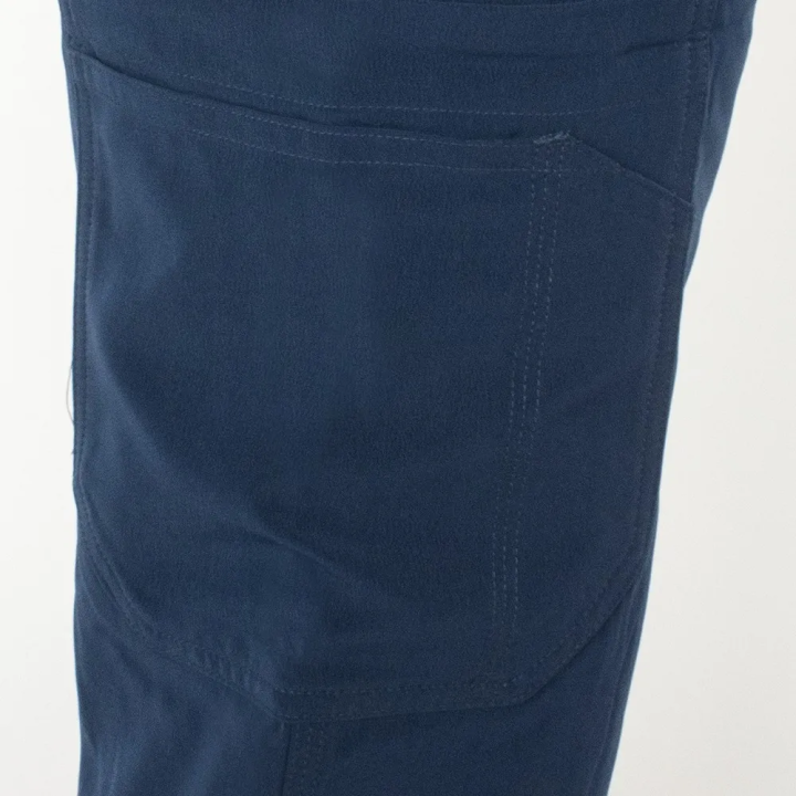 Pantaloni medicali Lotus Flex, stretch, pentru barbati, bleumarin, TS-KH2 - imagine 3