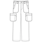 Pantaloni medicali Lotus Flex, stretch, pentru barbati, bleumarin, TS-KH2