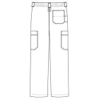 Pantaloni medicali Lotus Flex, stretch, pentru barbati, bleumarin, TS-KH2