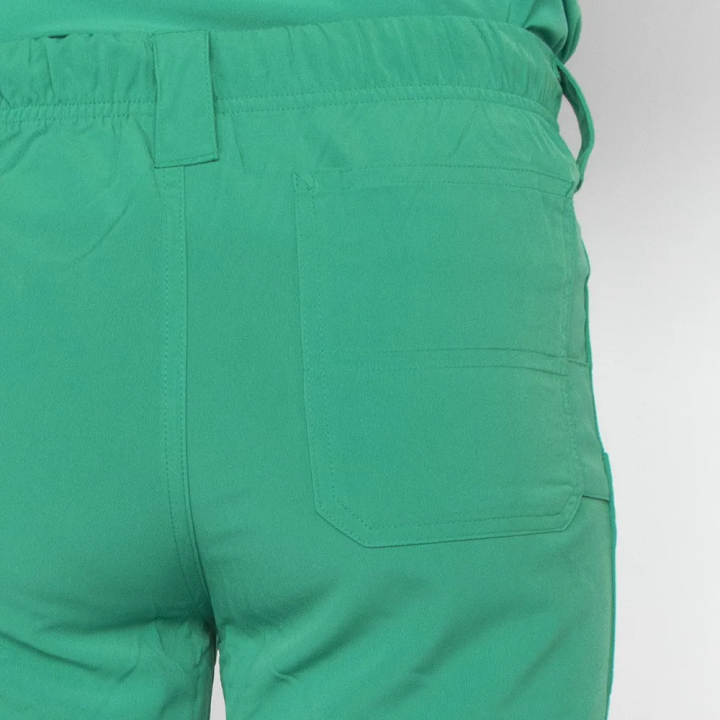 Pantaloni medicali Lotus Flex, stretch, pentru barbati, verde chirurgical deschis, TS-KH2 - imagine 5