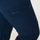 Pantaloni medicali Lotus Flex, stretch, cu elastic si snur, bleumarin, TS-SP6