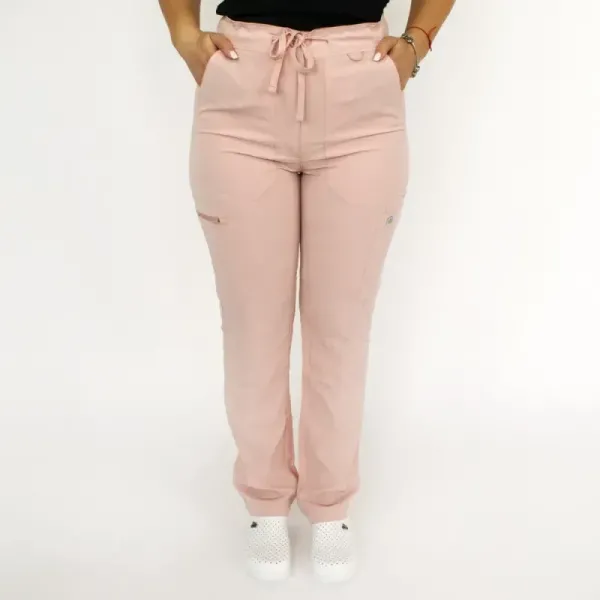 Costum medical Lotus Flex, stretch, roz prafuit, RTS-NP24 RTS-SP6