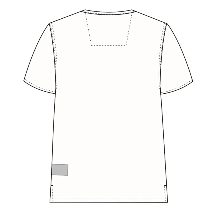 Bluza medicala Lotus Flex, stretch, verde olive, RTS-NP23 - imagine 4