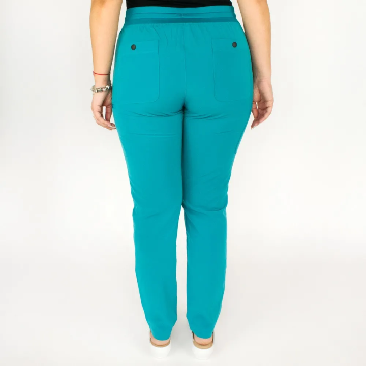 Costum medical Lotus Flex, stretch, aqua, RTS-NP23 RTS-SP3 - imagine 7