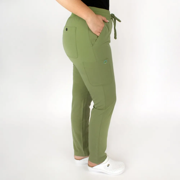 Costum medical Lotus Flex, stretch, verde olive, RTS-NP23 RTS-SP3 - imagine 5