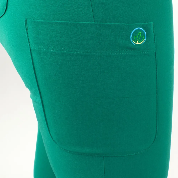 Costum medical Lotus Flex, stretch, verde Hunter deschis, RTS-NP23 RTS-SP3 - imagine 8