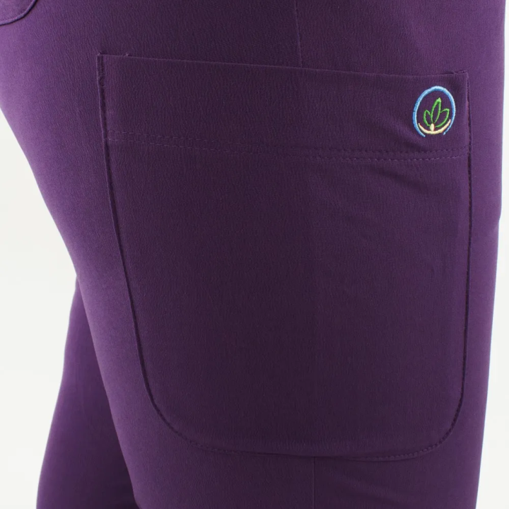 Costum medical Lotus Flex, stretch, wine, RTS-NP23 RTS-SP3 - imagine 8