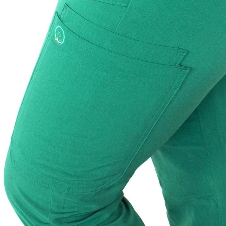 Costum medical Lotus Flex, stretch, verde Hunter deschis, RTS-NP23 RTS-SP6 - imagine 9